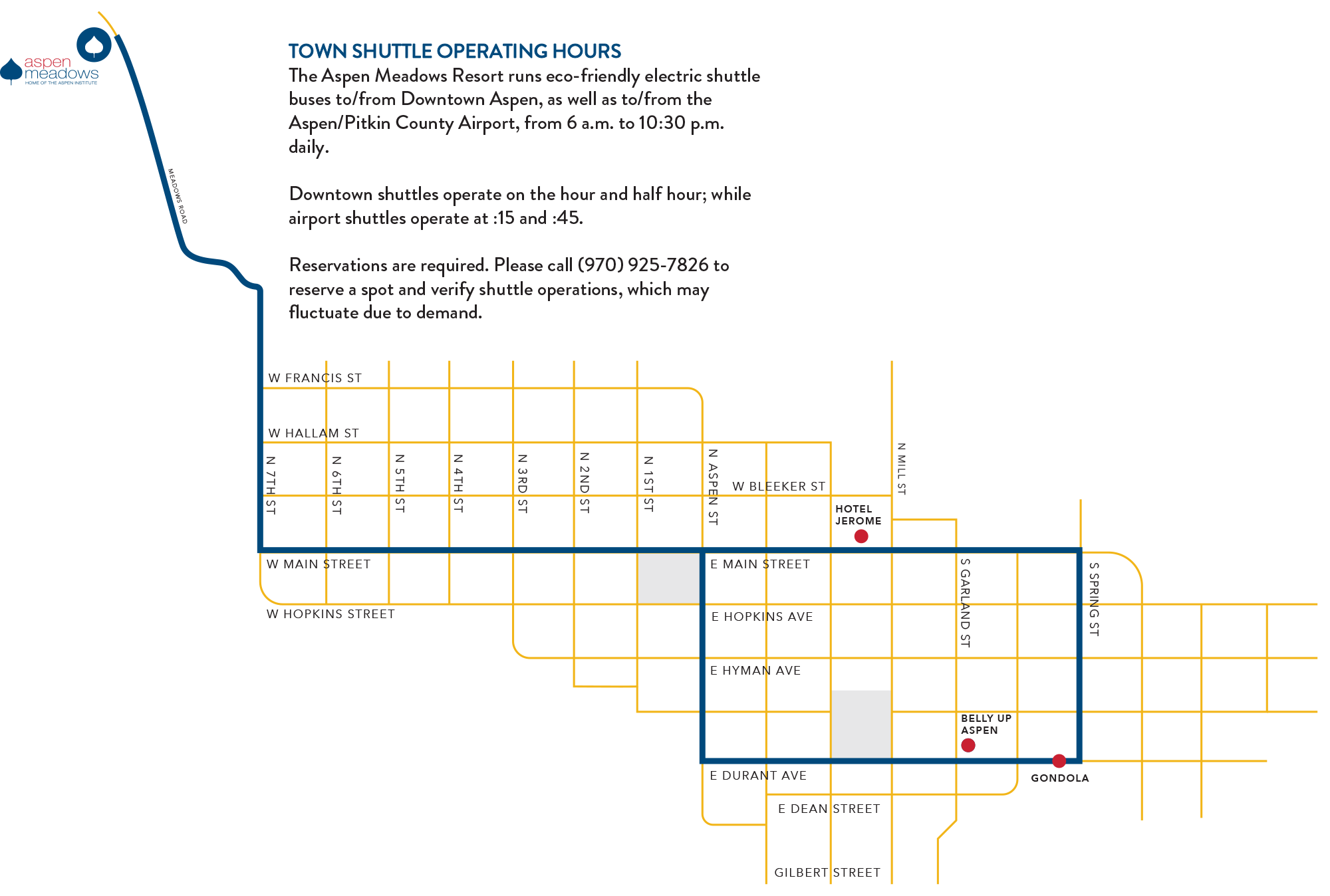 Shuttle Map