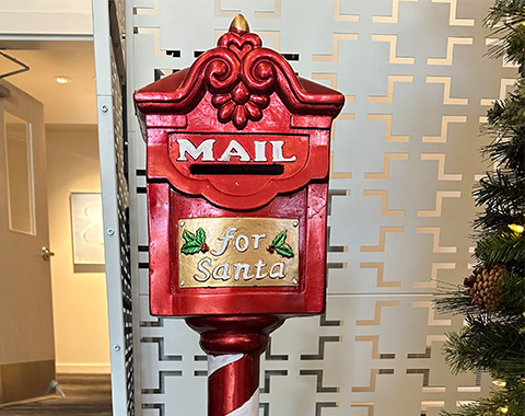 letters to Santa mailbox
