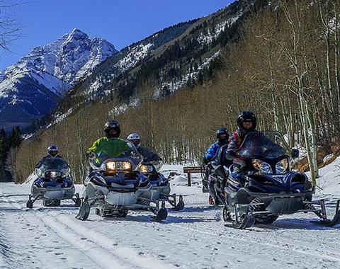 Snowmobiling