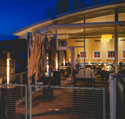 Evening at West End Social Restaurant