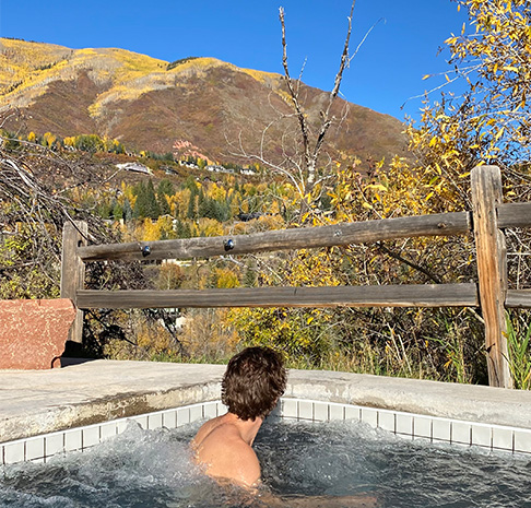 scenic hot tub