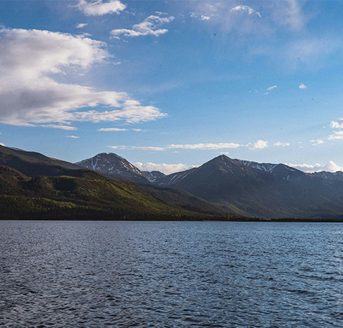 Twin Lakes in Colorado