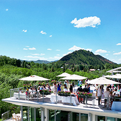 Celebrate Overlooking Mountain Views