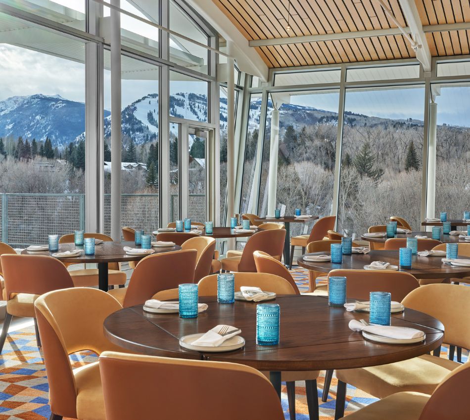 Mountain views at West End Social