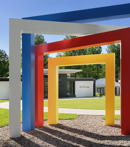 Arches found outside of the Resnick Center