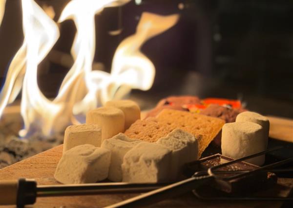 smores by the fire 