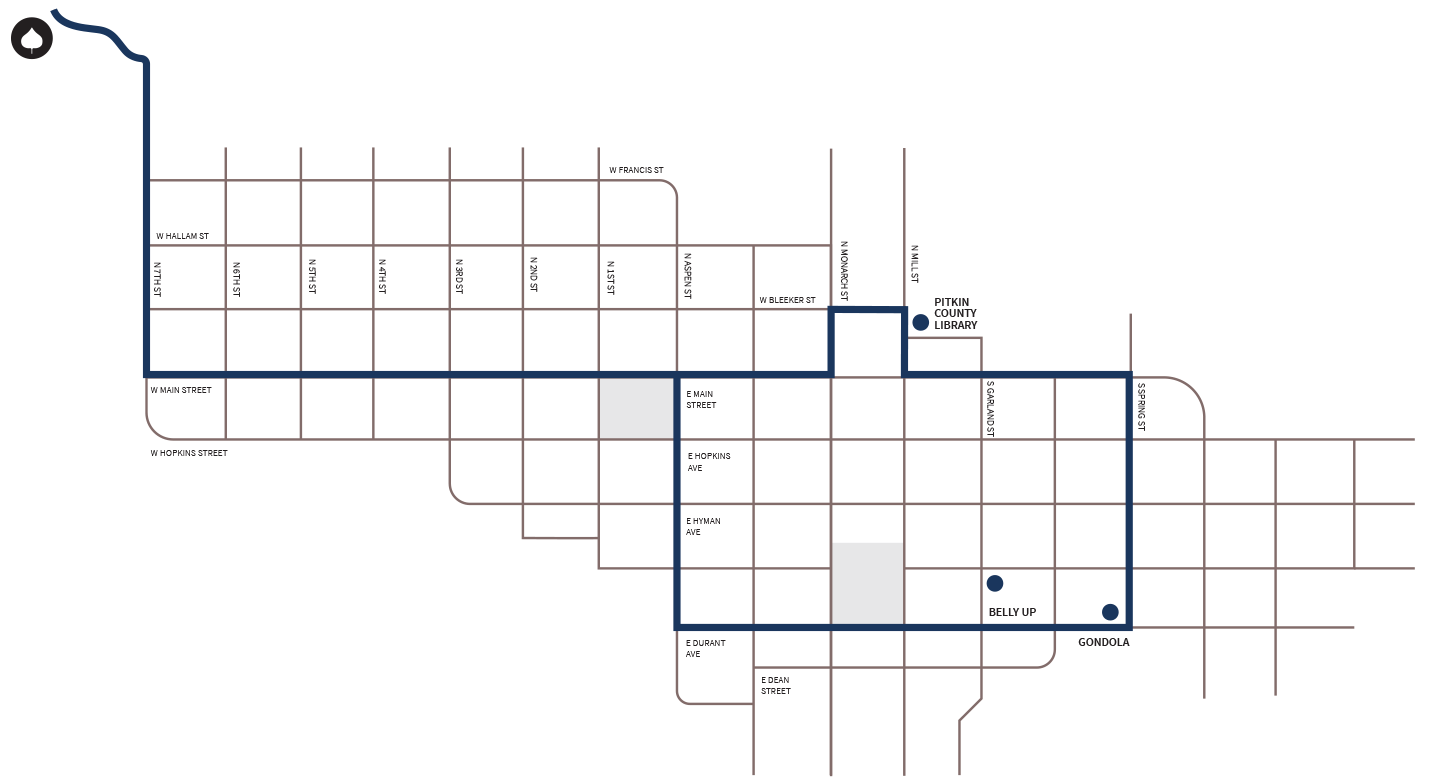Town Shuttle Operating Hours and Route Map