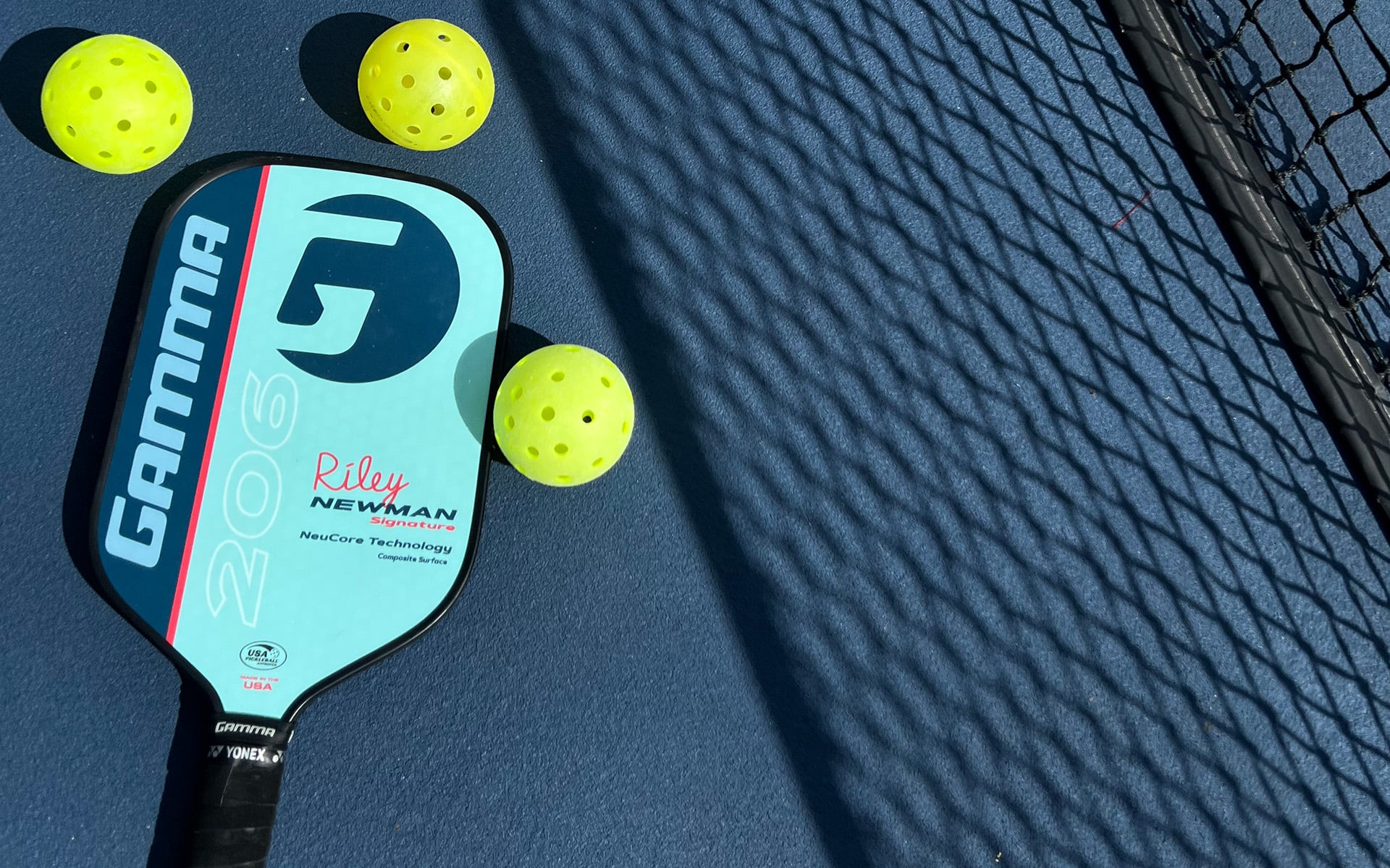 Pickleball Racquet and Balls
